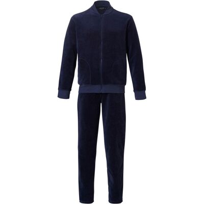 Pastunette Blauw velours heren huispak Blauw man S Pastunette Blauw velours heren huispak Blauw man S