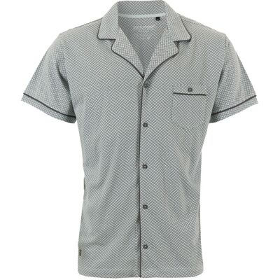 Pastunette Pyjama jasje doorknoop Groen man S Pastunette Pyjama jasje doorknoop Groen man S