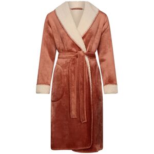 Oranje fleece badjas Pastunette Oranje vrouw XXL Oranje fleece badjas Pastunette Oranje vrouw XXL