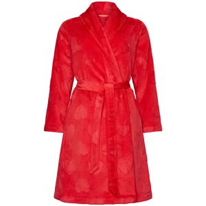 Rode fleece badjas Rebelle Rood vrouw XXL Rode fleece badjas Rebelle Rood vrouw XXL