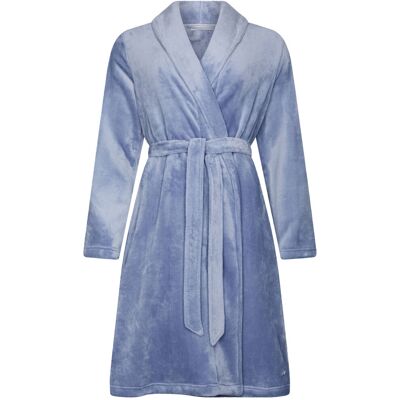 Pastunette IJsblauwe fleece badjas duurzaam Blauw vrouw XXL Pastunette IJsblauwe fleece badjas duurzaam Blauw vrouw XXL
