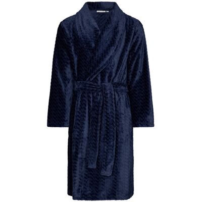 Fleece heren badjas Pastunette Blauw man S Fleece heren badjas Pastunette Blauw man S