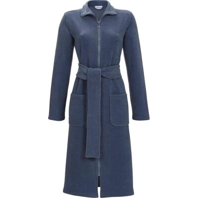 Blauwe fleece badjas Ringella Blauw vrouw 38 Blauwe fleece badjas Ringella Blauw vrouw 38