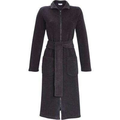 Grijze fleece badjas Ringella Grijs vrouw 38 Grijze fleece badjas Ringella Grijs vrouw 38