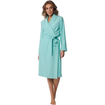 Lichtblauwe luxe badjas Pastunette Blauw vrouw S Lichtblauwe luxe badjas Pastunette Blauw vrouw S