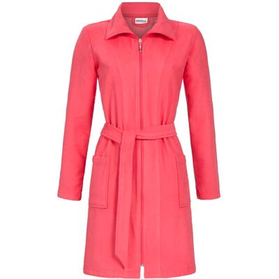 Stoere dames badjas Ringella roze Roze vrouw 40 Stoere dames badjas Ringella roze Roze vrouw 40
