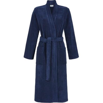 Ringella Luxe badstof badjas blauw uniseks Blauw man L Ringella Luxe badstof badjas blauw uniseks Blauw man L