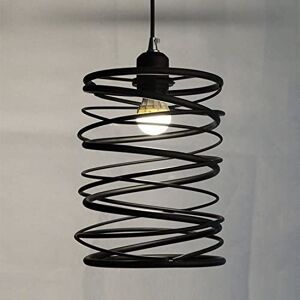 Groenovatie Spring Industriële Hanglamp - E27, 20x35cm, Messing/Zwart Groenovatie Spring Industriële Hanglamp - E27, 20x35cm, Messing/Zwart