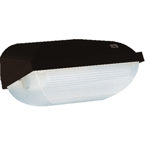 Philips LED Wandarmatuur 9W, Zwart, Waterdicht IP54, Warm Wit, Schemersensor