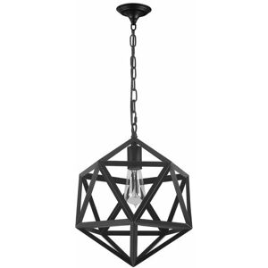 Groenovatie Industrieel Metalen Polyhedron Hanglamp Zwart Groenovatie Industrieel Metalen Polyhedron Hanglamp Zwart