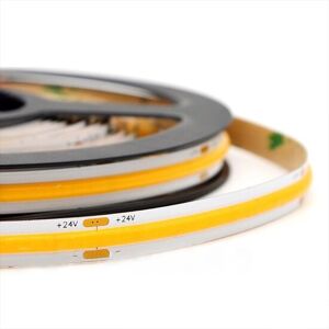 Groenovatie LED COB Strip, 5 Meter, 5 Watt/meter, 360 LED'/m, Warm Wit, 12V Groenovatie LED COB Strip, 5 Meter, 5 Watt/meter, 360 LED'/m, Warm Wit, 12V