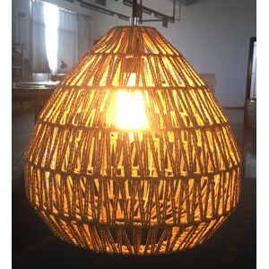 Groenovatie Handgemaakte Natuurlijke Jutelamp - Hanglamp Groenovatie Handgemaakte Natuurlijke Jutelamp - Hanglamp
