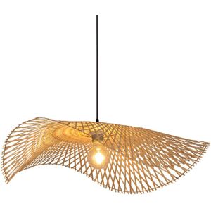 Groenovatie Bamboe Hanglamp - Handgemaakt, Natuurlijk, 55cm Groenovatie Bamboe Hanglamp - Handgemaakt, Natuurlijk, 55cm