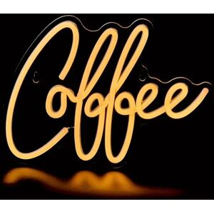 Groenovatie LED Neon Wandlamp Coffee - LED Neon Wandlamp - 44x30cm - Warm Wit Groenovatie LED Neon Wandlamp Coffee - LED Neon Wandlamp - 44x30cm - Warm Wit