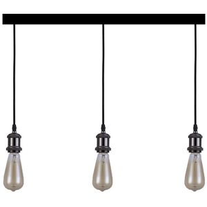 Groenovatie Vintage Hanglamp - 3 x E27 Fitting - Metaal - Stijlvol Groenovatie Vintage Hanglamp - 3 x E27 Fitting - Metaal - Stijlvol