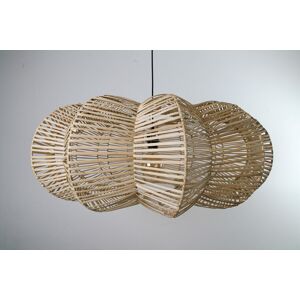 Groenovatie Rotan / Rieten Hanglamp, Handgemaakt, Naturel, ⌀60 cm Groenovatie Rotan / Rieten Hanglamp, Handgemaakt, Naturel, ⌀60 cm