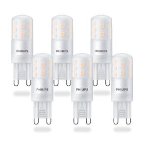 Philips CorePro 2,6W (25W) G9 LED Lamp Dimbaar Extra Warm Wit 6-Pack