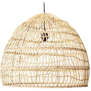 Groenovatie Gebleekte Rattan Hanglamp - 60 cm Modern Design Groenovatie Gebleekte Rattan Hanglamp - 60 cm Modern Design