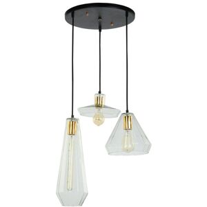 Groenovatie Muse Vintage Glazen Hanglamp Set - Vintage Hanglampen Set Groenovatie Muse Vintage Glazen Hanglamp Set - Vintage Hanglampen Set