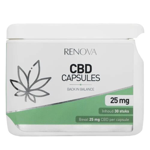 Renova - 5% CBD capsules (30 stuks - 25 mg per capsule)