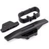 Traxxas Bumper, rear/ bumper mount, rear/ bumper support, rear (TRX-9036)