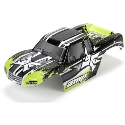 1/10 Body, Painted, Black/Green (ECX230017) 1/10 Body, Painted, Black/Green (ECX230017)