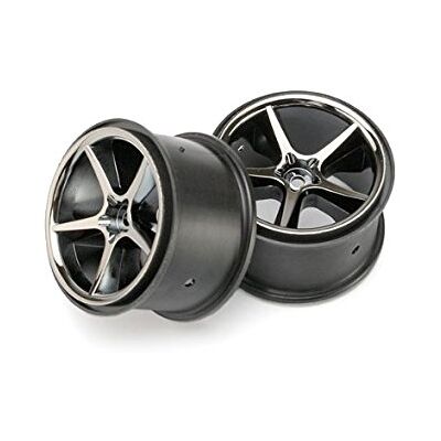 Traxxas - TRX-7172A - Zwart chroom - 2 - Wiel Traxxas - TRX-7172A - Zwart chroom - 2 - Wiel
