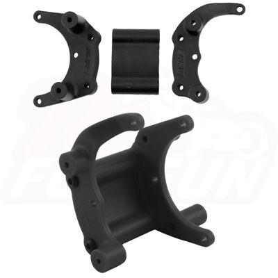 RPM Rear Bumper / Wheeliebar Mount voor Traxxas - Zwart RPM Rear Bumper / Wheeliebar Mount voor Traxxas - Zwart