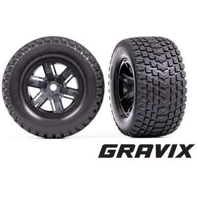Traxxas banden en wielen - Zwart, gemonteerd, schuimrubber inserts - RC auto accessoires Traxxas banden en wielen - Zwart, gemonteerd, schuimrubber inserts - RC auto accessoires