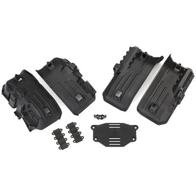 Traxxas Fenders, inne, front & rear (2 each)/ rock light covers (8)/ battery plate/ 3x8 (TRX-8072) Traxxas Fenders, inne, front & rear (2 each)/ rock light covers (8)/ battery plate/ 3x8 (TRX-8072)
