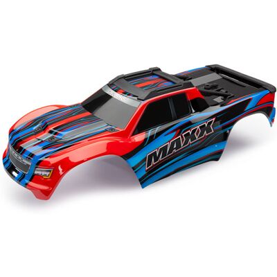Traxxas Body, Maxx, red (painted)/ decal sheet (TRX-8911P) Traxxas Body, Maxx, red (painted)/ decal sheet (TRX-8911P)