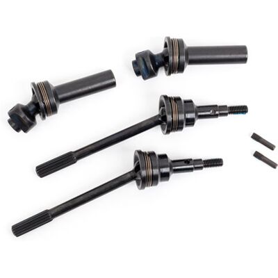 Traxxas - Driveshafts, front, extreme heavy duty, steel-spline constant-velocity (TRX-9051R) Traxxas - Driveshafts, front, extreme heavy duty, steel-spline constant-velocity (TRX-9051R)