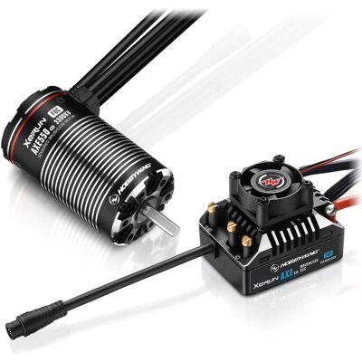 Hobbywing Combo Xerun AXE Plus R3 regelaar & 550L 3300kv R2 motor Hobbywing Combo Xerun AXE Plus R3 regelaar & 550L 3300kv R2 motor