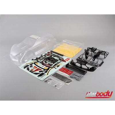Killerbody 1/10 Zent Cerumo RC F Transparante body Killerbody 1/10 Zent Cerumo RC F Transparante body