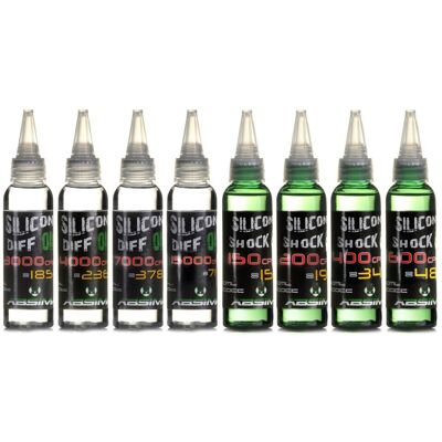 Absima schokdemper olie 60ml - 900CPS Absima schokdemper olie 60ml - 900CPS