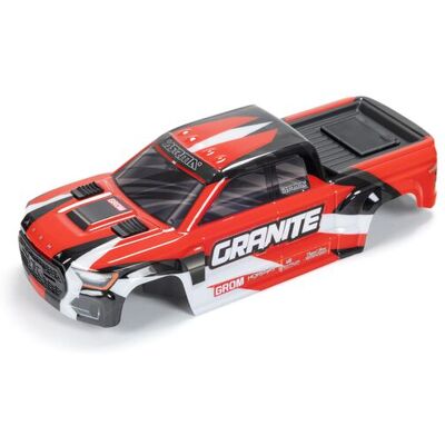 Arrma - Granite GROM - Rood/Camouflage - RC auto carrosserie Arrma - Granite GROM - Rood/Camouflage - RC auto carrosserie
