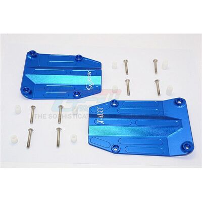 GPM - Aluminium Centre Skid Plate set - Blue - Traxxas X-Maxx GPM - Aluminium Centre Skid Plate set - Blue - Traxxas X-Maxx