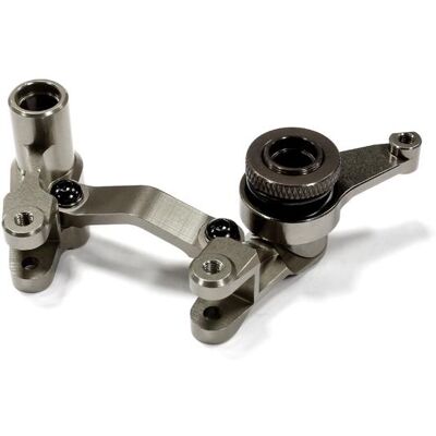 Integy - Billet Machined Steering Bell Crank - Grijs Integy - Billet Machined Steering Bell Crank - Grijs