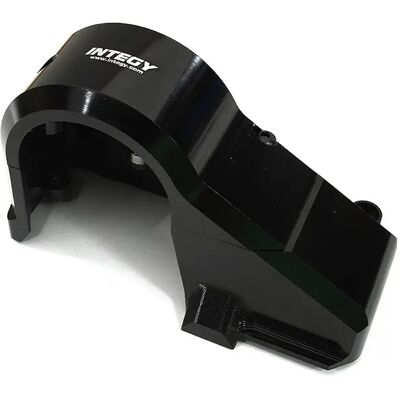 Integy Billet Machined Spur & Pinion Gear Upper Cover, Zwart - Traxxas XRT, Traxxas X-Maxx Integy Billet Machined Spur & Pinion Gear Upper Cover, Zwart - Traxxas XRT, Traxxas X-Maxx