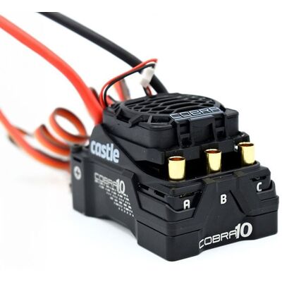 Castle Creations Cobra 10 regelaar (6S Max, 25.2V Max, 8A Peak Bec) Castle Creations Cobra 10 regelaar (6S Max, 25.2V Max, 8A Peak Bec)