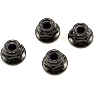 M4 Locknut, Flanged (4) (ECX1060) M4 Locknut, Flanged (4) (ECX1060)