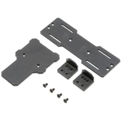 ESC and Battery Tray: 1.9 Barrage (ECX211021) ESC and Battery Tray: 1.9 Barrage (ECX211021)