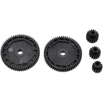 Pinion & Spur Gear Set: 1/18 4WD Roost (ECX212002) Pinion & Spur Gear Set: 1/18 4WD Roost (ECX212002)