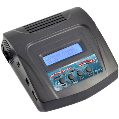 Etronix Powerpal 3.0 AC/DC balance lader (voor lipo, nimh, etc) Etronix Powerpal 3.0 AC/DC balance lader (voor lipo, nimh, etc)