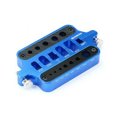 Etronix - Aluminium connector soldeerhulp - Blauw Etronix - Aluminium connector soldeerhulp - Blauw