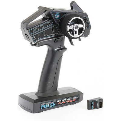 Etronix Pulse EX4G Pro 2.4GHz 4-kanaals zender inclusief ontvanger Etronix Pulse EX4G Pro 2.4GHz 4-kanaals zender inclusief ontvanger