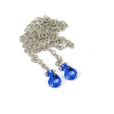 Fastrax Metal Hook & Steel Chain Set Blue Fastrax Metal Hook & Steel Chain Set Blue
