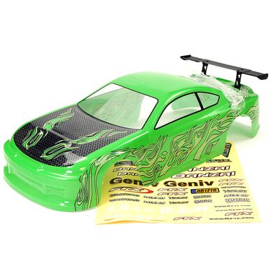 FTX - Banzai Pre-Painted Body Shell W/Decals & Wing - Green FTX - Banzai Pre-Painted Body Shell W/Decals & Wing - Green
