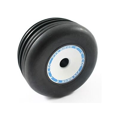 Siege Front Mounted Wheel/Tyre White (PR) (FTX6696W) Siege Front Mounted Wheel/Tyre White (PR) (FTX6696W)