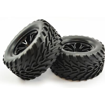 FTX Bugsta Mounted Wheel/Tyre Complete - Black FTX Bugsta Mounted Wheel/Tyre Complete - Black